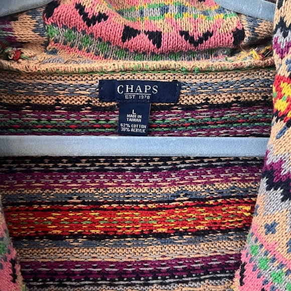 Chaps Sweater Vest - Picture 2 of 4